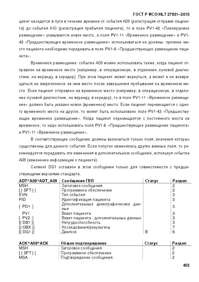 ГОСТ Р ИСО/HL 7 27931-2015, страница 410